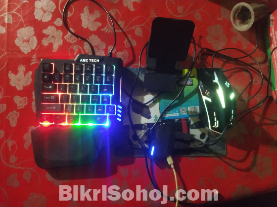 RGB gaming lighting Mouse keyboard